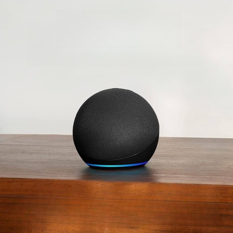 Amazon Speaker Echo Pop - Saat Ekranlı Akıllı Hoparlör | Echo