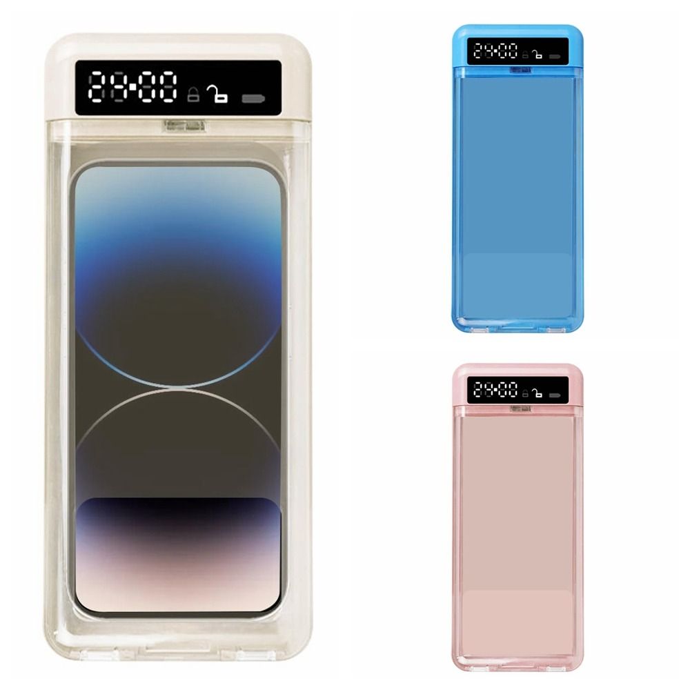 Medicine Cabinet Lock - Taşınabilir Telefon Kilit Kutusu Zamanlayıcılı 24