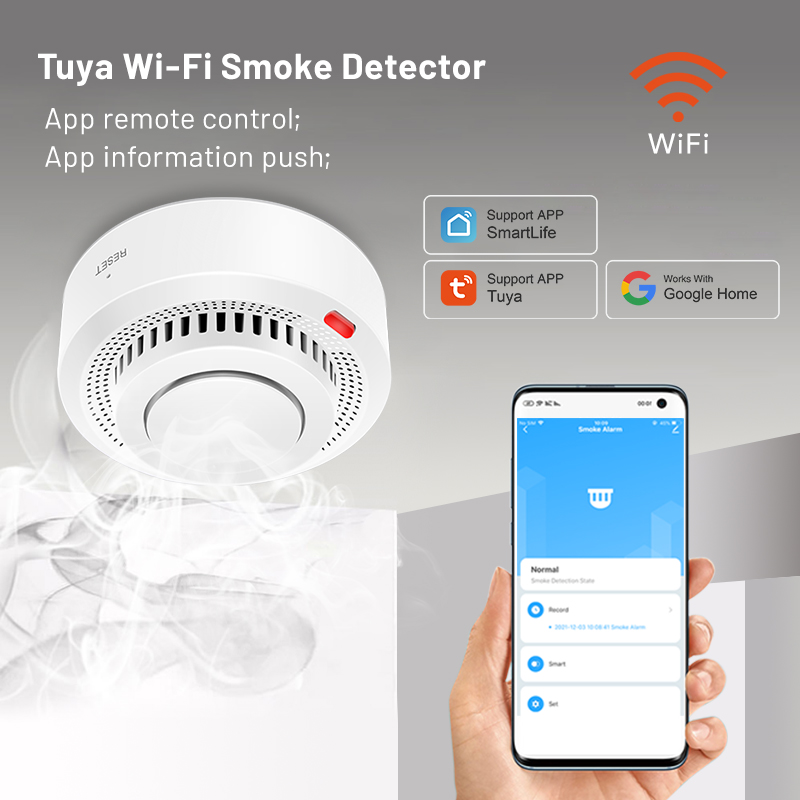 2'li Paket Tuya Akıllı WiFi Du - Smoke Detector Interconnected incelemesi ve fiyatı
